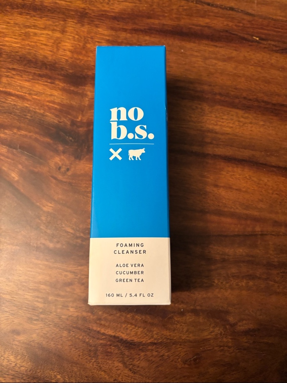 Blue Foaming Cleanser with Aloe Vera, Cucumber & Green Tea